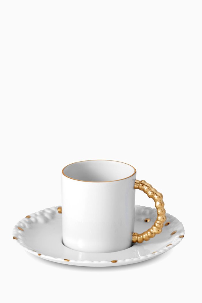 

Haas Mojave Espresso Cup & Saucer, Set of 6, Multicolour
