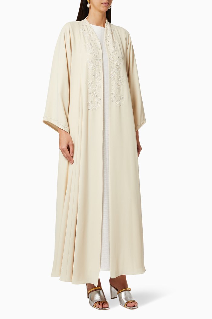 

Beaded Abaya Set, Multicolour