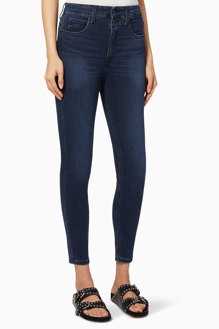 

Super Skinny Denim Jeans, Blue