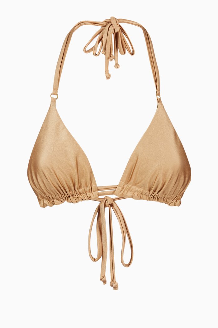 

Hi-Hi Tanga Top, Gold