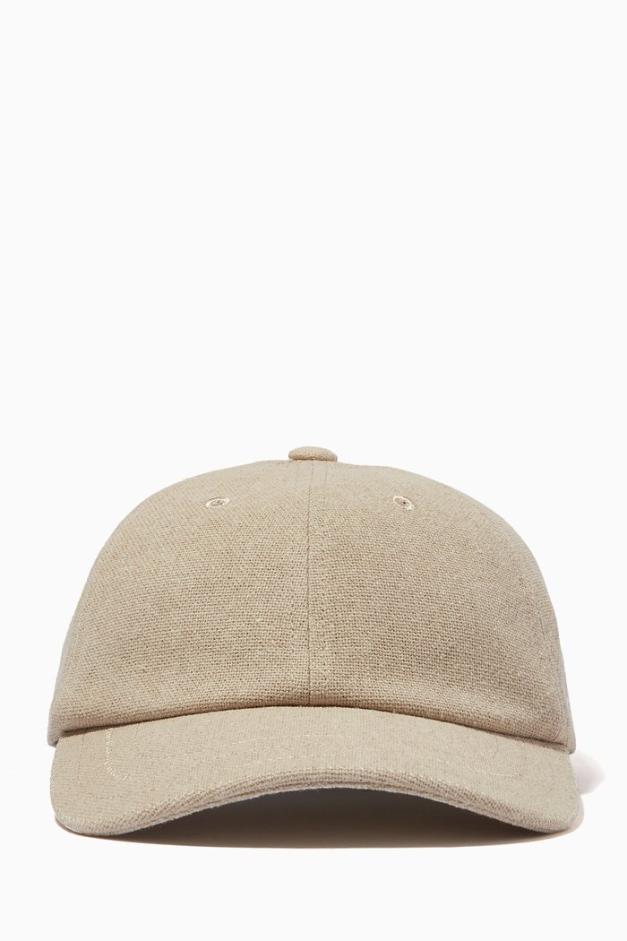 

La Casquette Jacquemus Baseball Cap in Cotton-Blend, Neutral