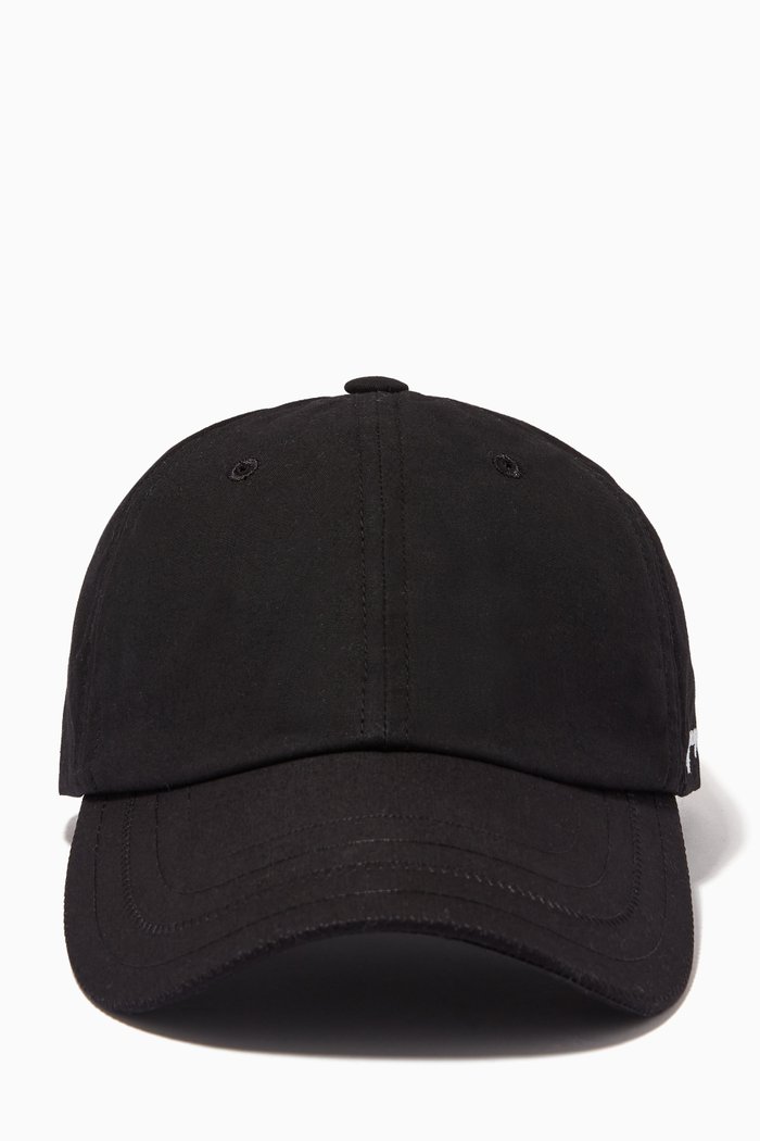 

La Casquette Jacquemus Baseball Cap in Cotton-Blend, Black
