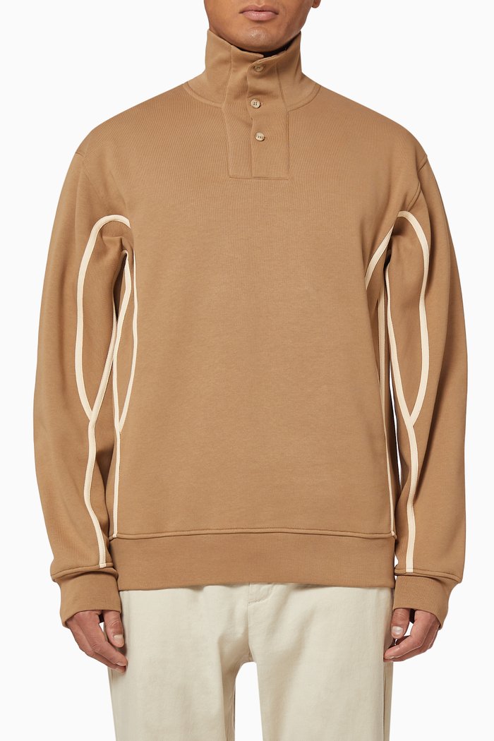 Le Sweatshirt Moisson in Cotton-Blend, Neutral
