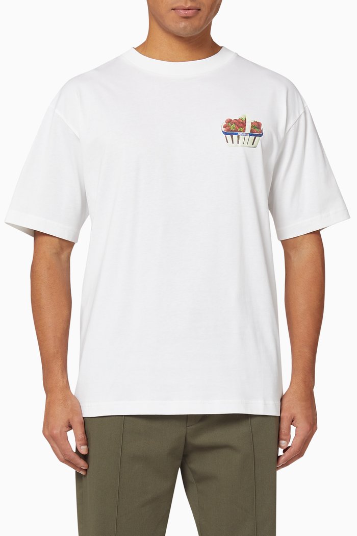 

Le T-shirt Fraises in Cotton, White