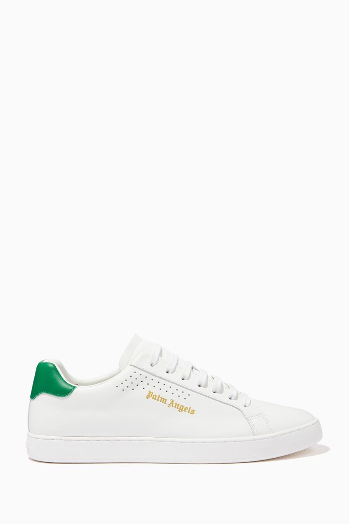 

Tennis Sneakers in Leather, White