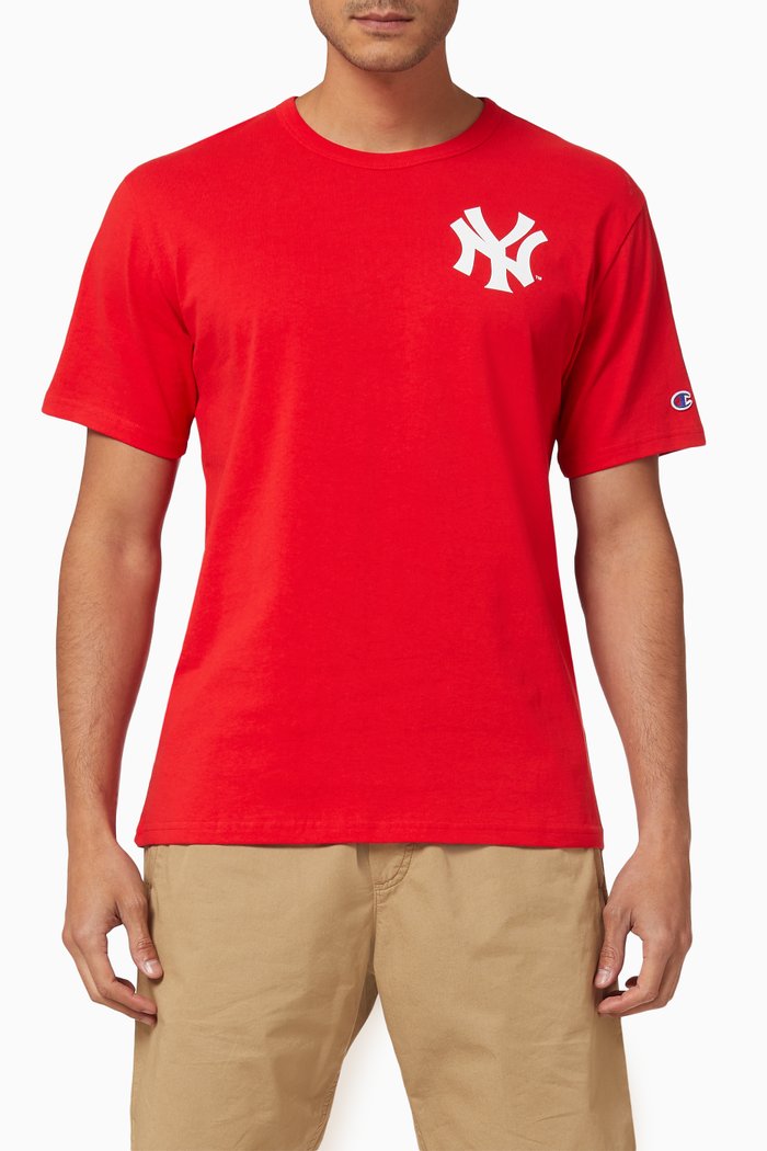 

x MLB New York Yankees Cotton T-shirt, Red