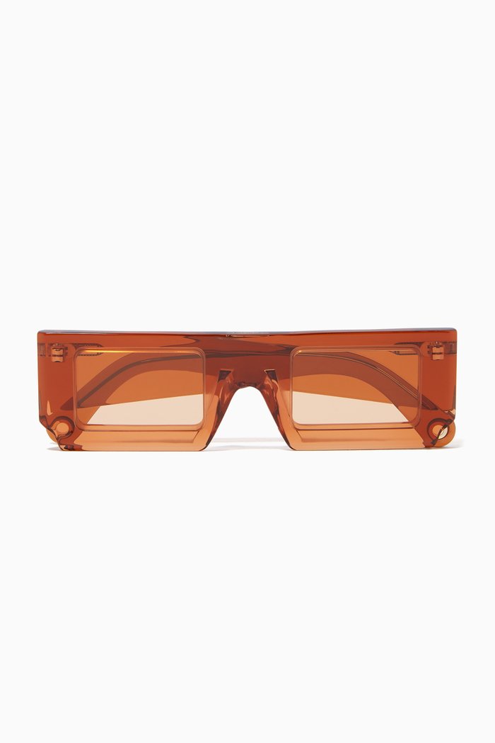 

Les Lunettes Soleil in Acetate, Orange