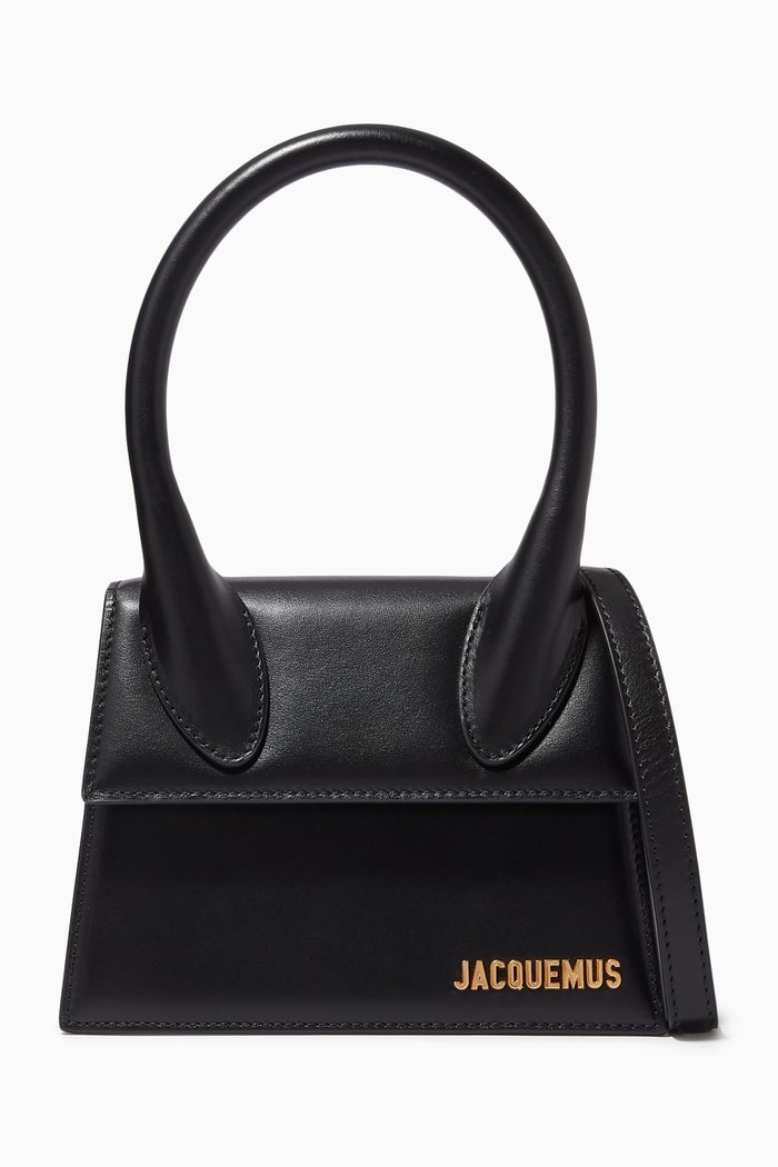 

Le Chiquito Moyen Small Bag in Leather, Black