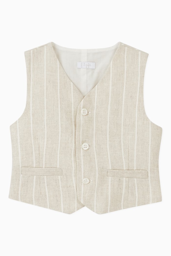 

Linen Vest, Neutral