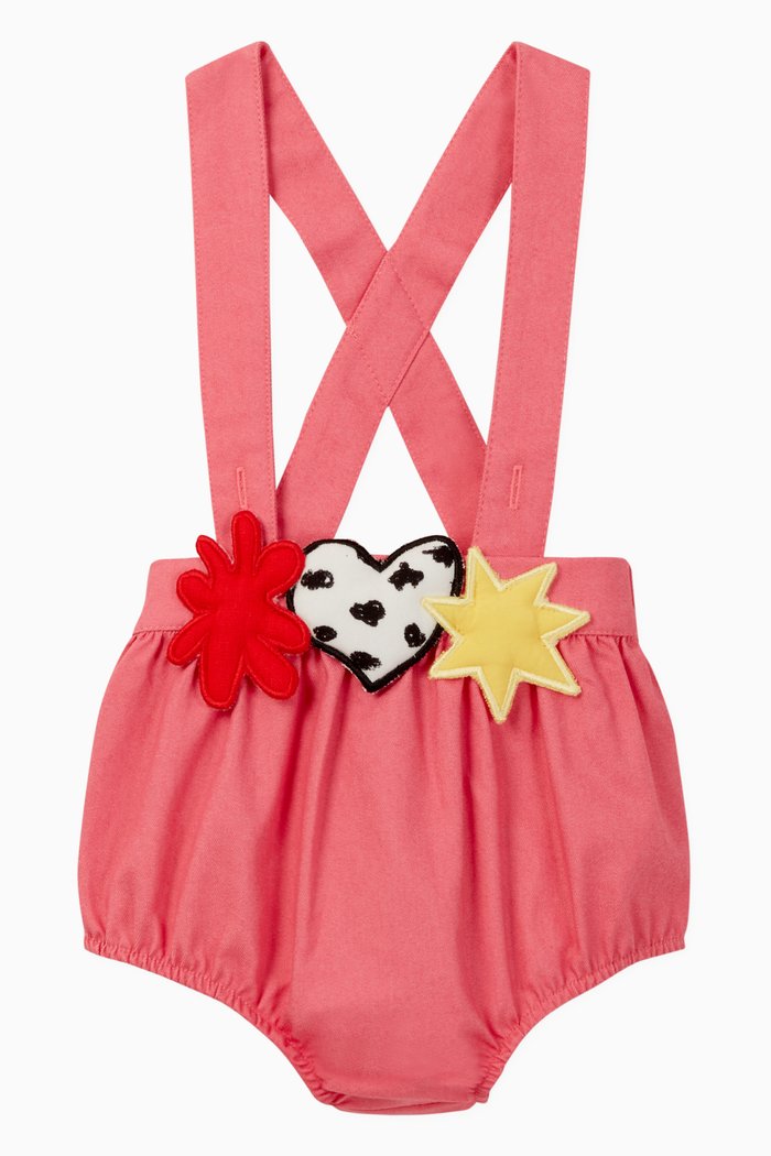 

Moon Cotton-Blend Bloomers, Pink