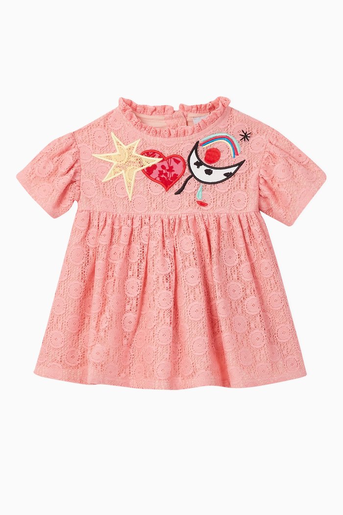 

Happy Lace Dress, Pink