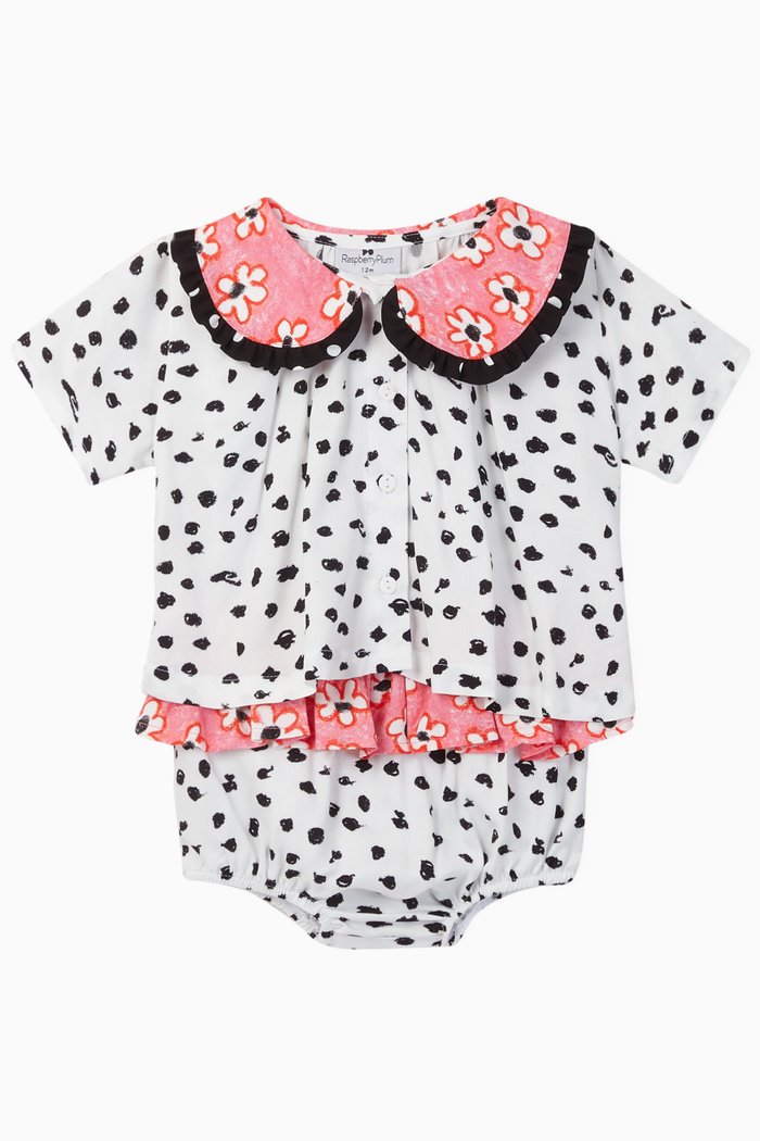 

Rika Top & Bloomers Set, Multicolour