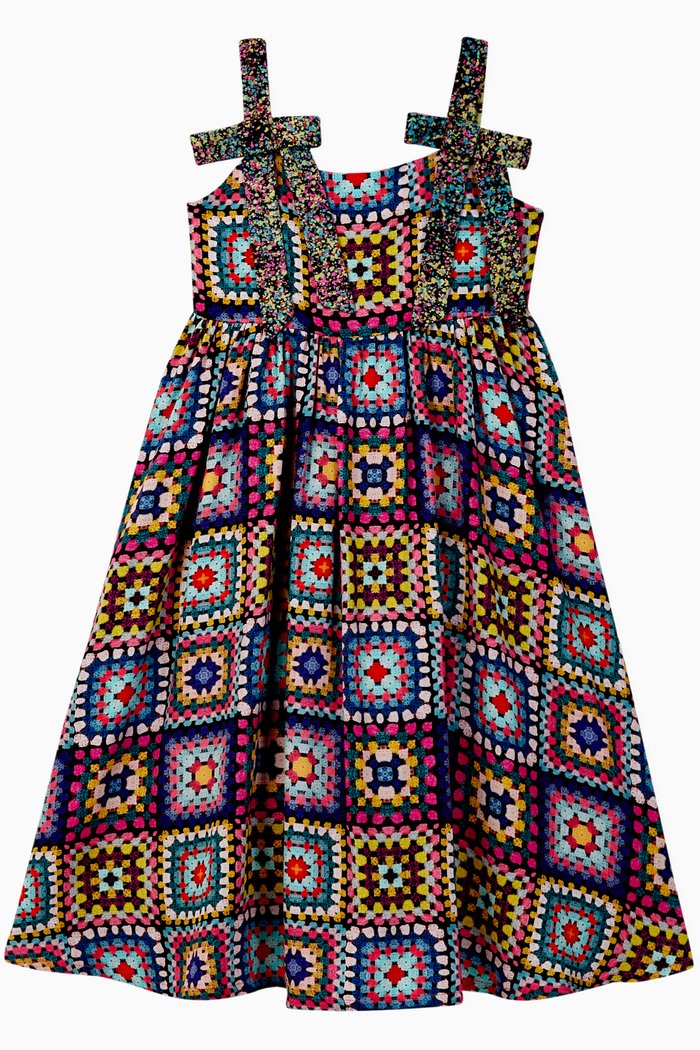 

Naomi Viscose Dress, Multicolour