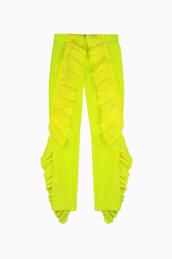 

Vanda Ruffled Leggings, Yellow