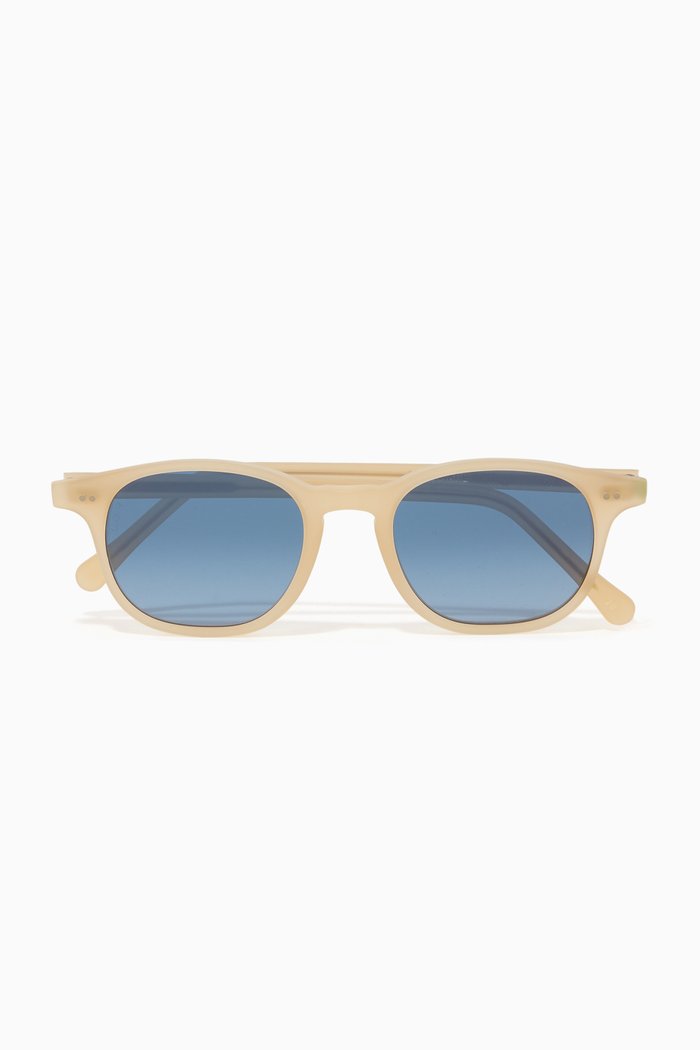 

Fez Rectangle Sunglasses in Acetate, Brown