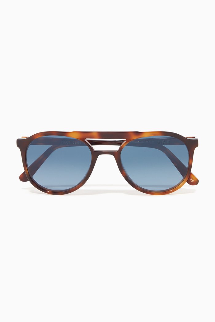 

Pilot Sunglasses in Acetate, Brown