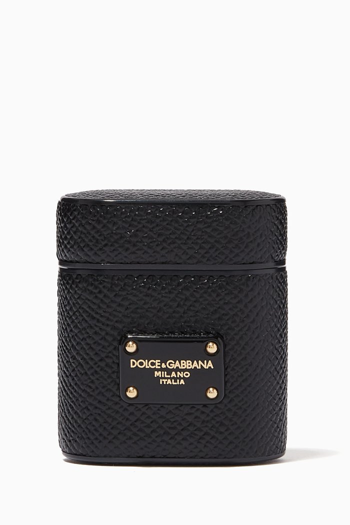

AirPods Case in Dauphine Leather, Black