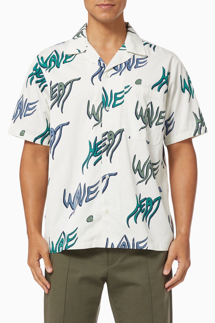 

Heat Wave Shirt in Cotton Twill, White