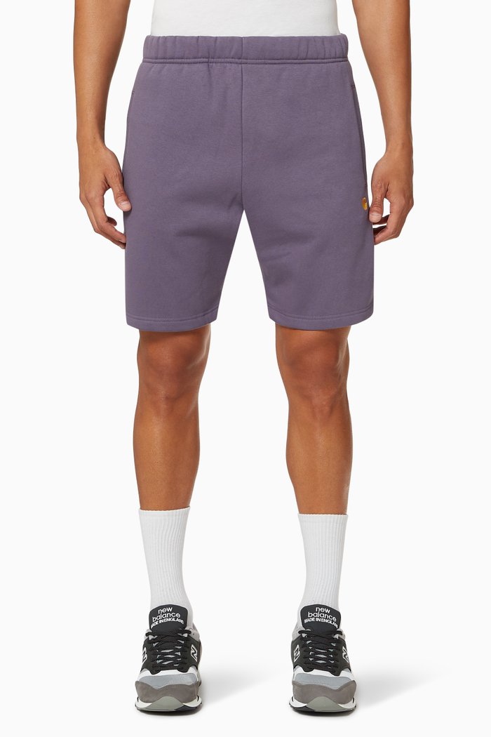 

Chase Jersey Sweatshorts, Purple