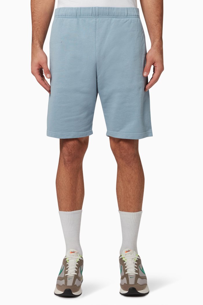 

Logo Patch Pocket Sweatshorts in Cotton, Blue