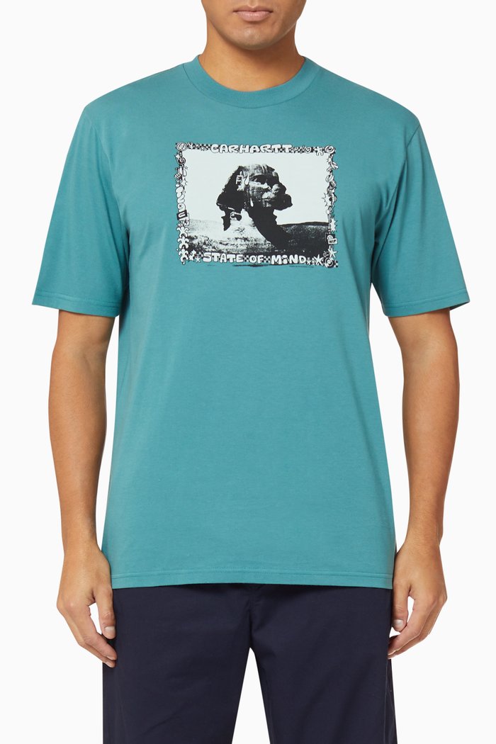 

Sphinx Organic Cotton T-Shirt, Blue
