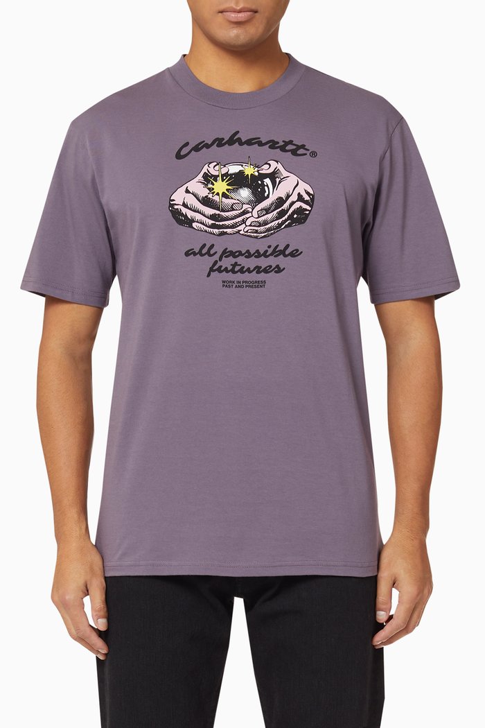 

Fortune Organic Cotton T-Shirt, Purple
