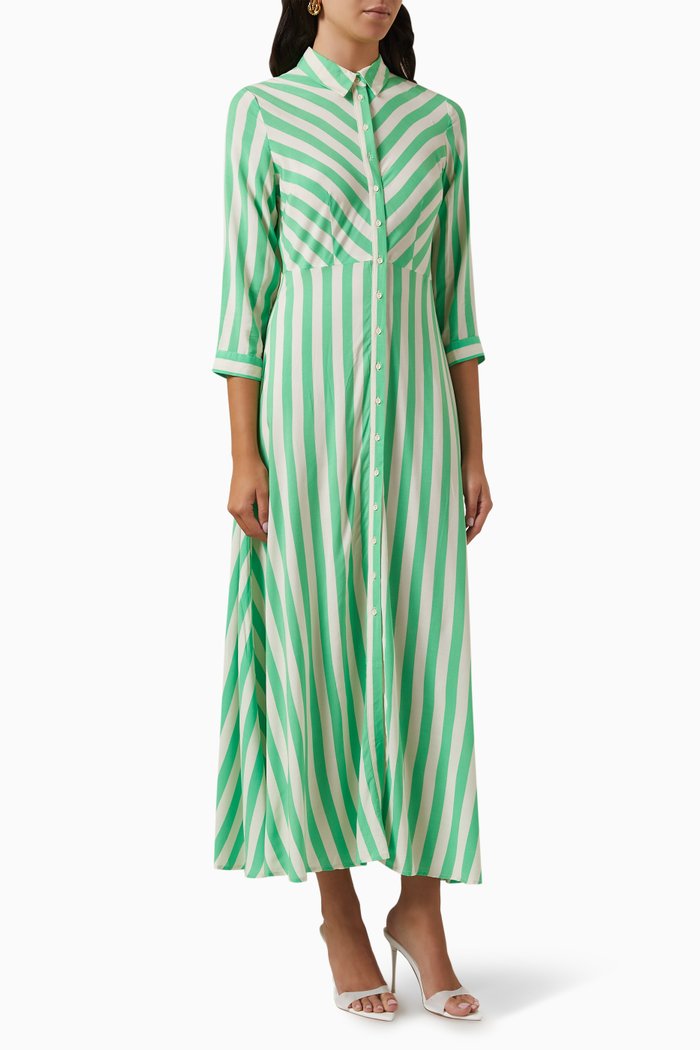 

Yassavanna Shirt Dress, Green