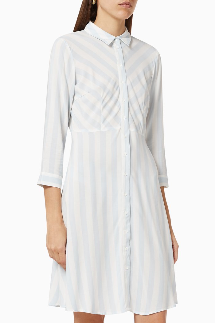

Yassavanna Dress in Cotton, Blue