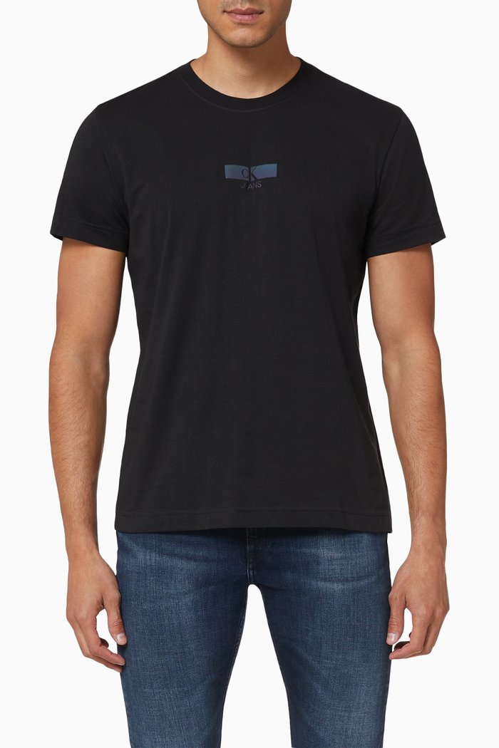 

Iridescent Logo T-Shirt, Black