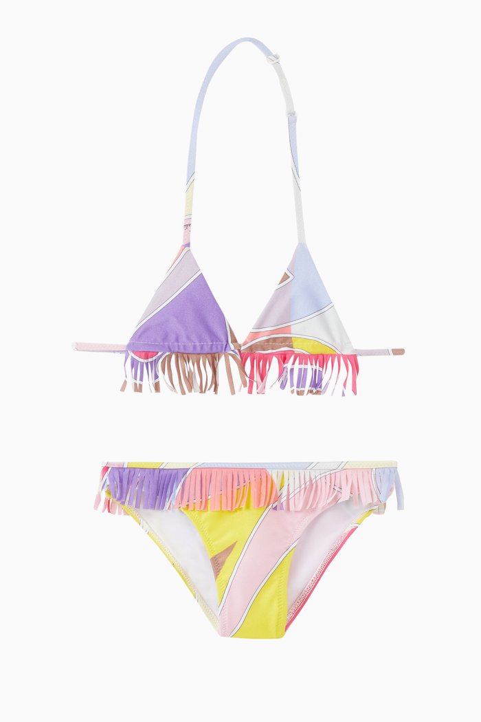 

St. Quirimbas Print Bikini in Stretch Nylon, Multicolour