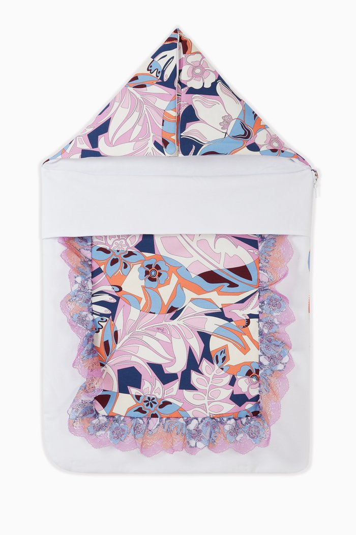 

Samoa Print Sleeping Bag in Cotton, Multicolour