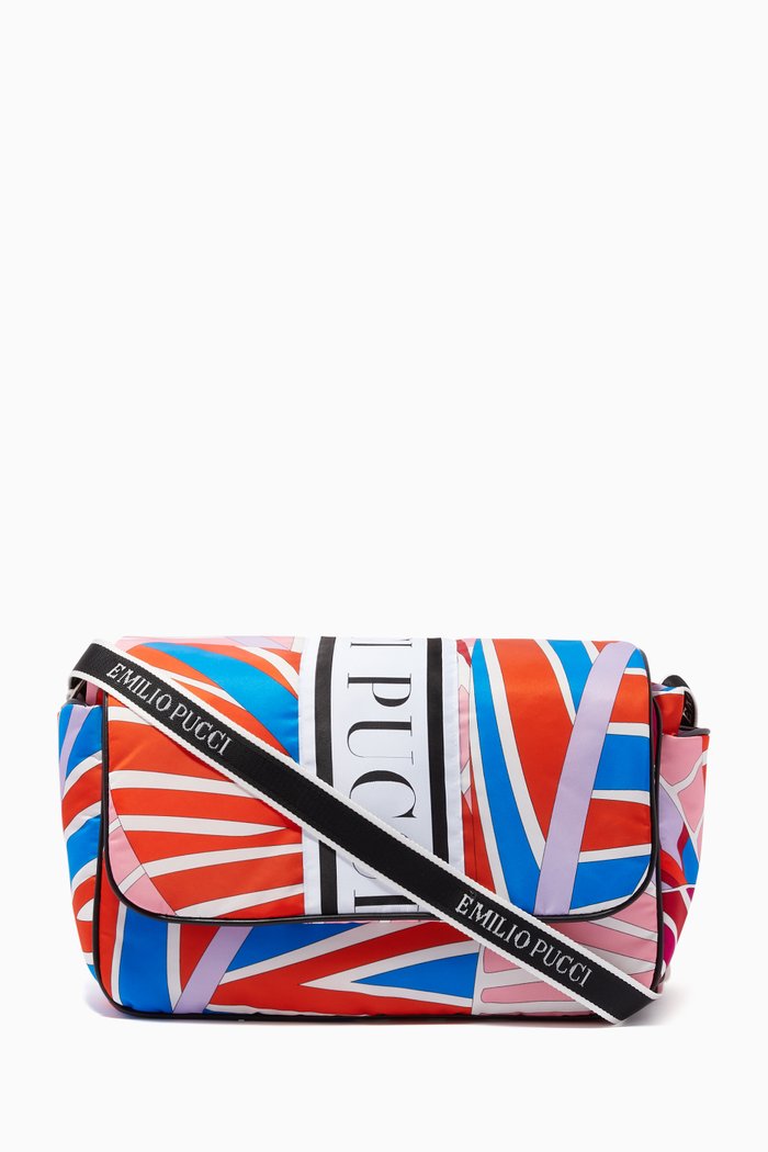 

Sal Print Changing Bag in Nylon, Multicolour