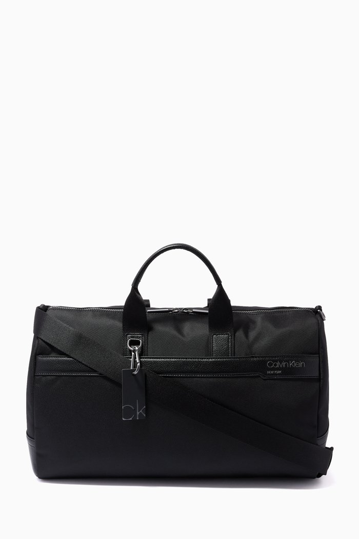 Weekend Bag in Recycled Polyester, Black