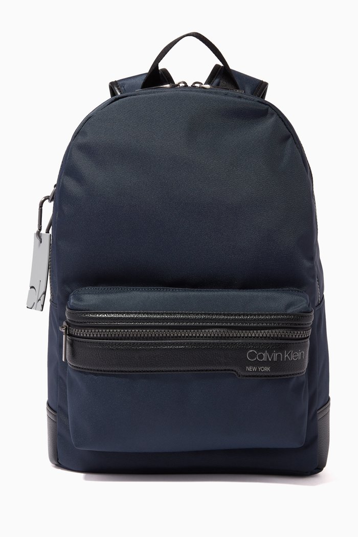 

Campus Backpack in Recycled Polyester, Blue