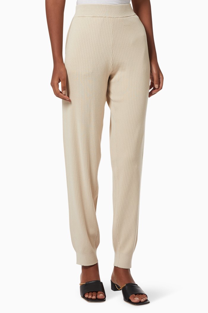 

Long Oversized Loungewear Trousers, Neutral