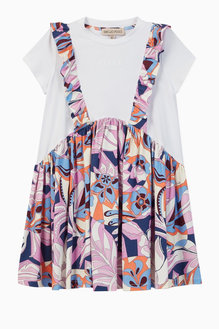 

Samoa Print Cotton Dress, Multicolour