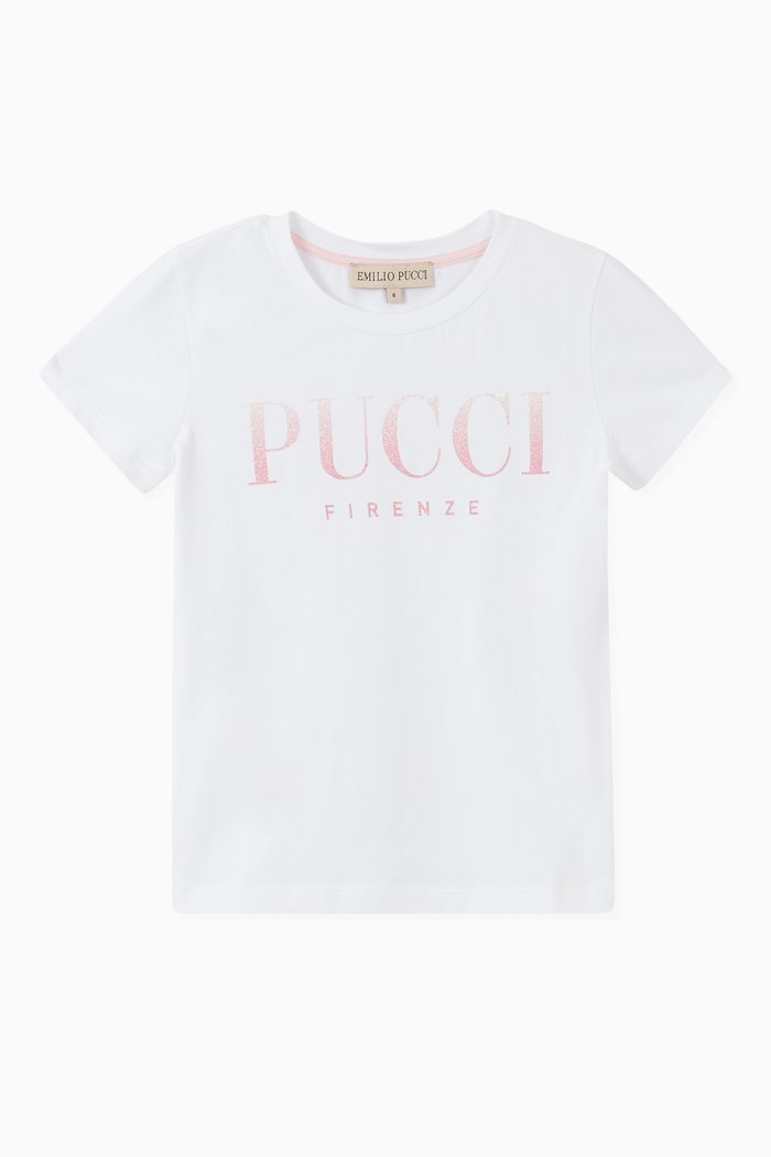 

Glitter Logo T-shirt, White