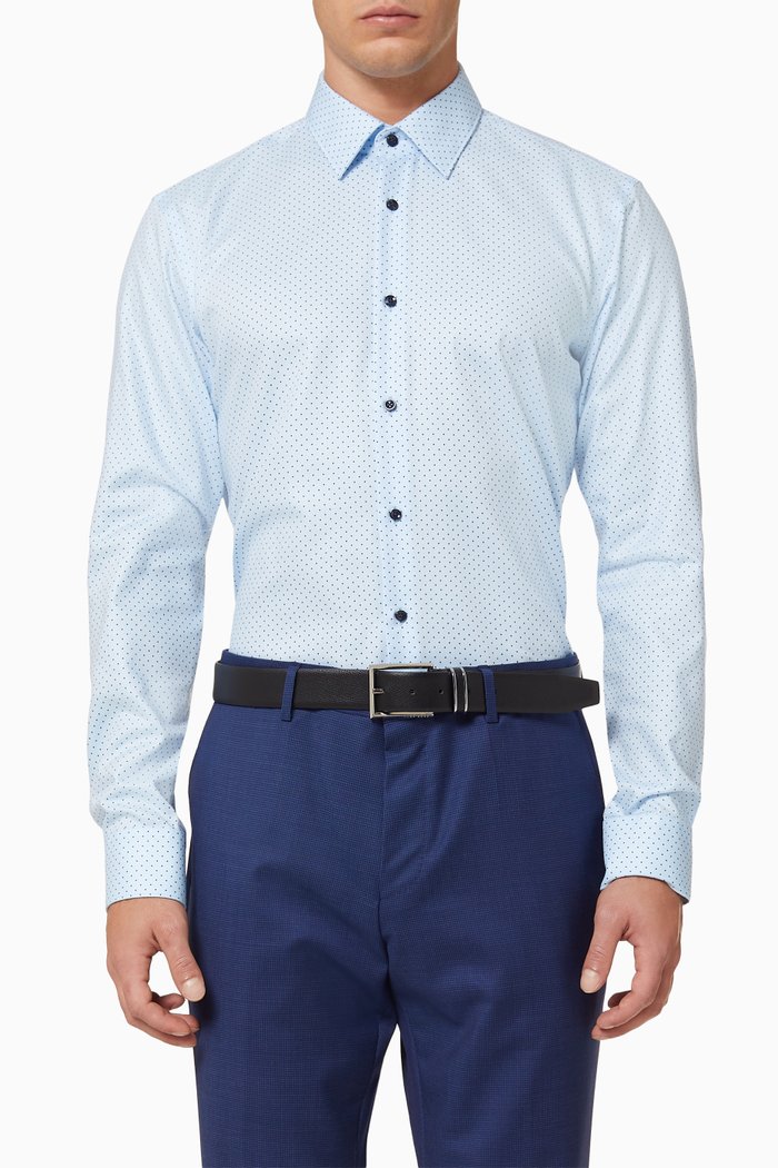 

Ganos Cotton Shirt, Blue