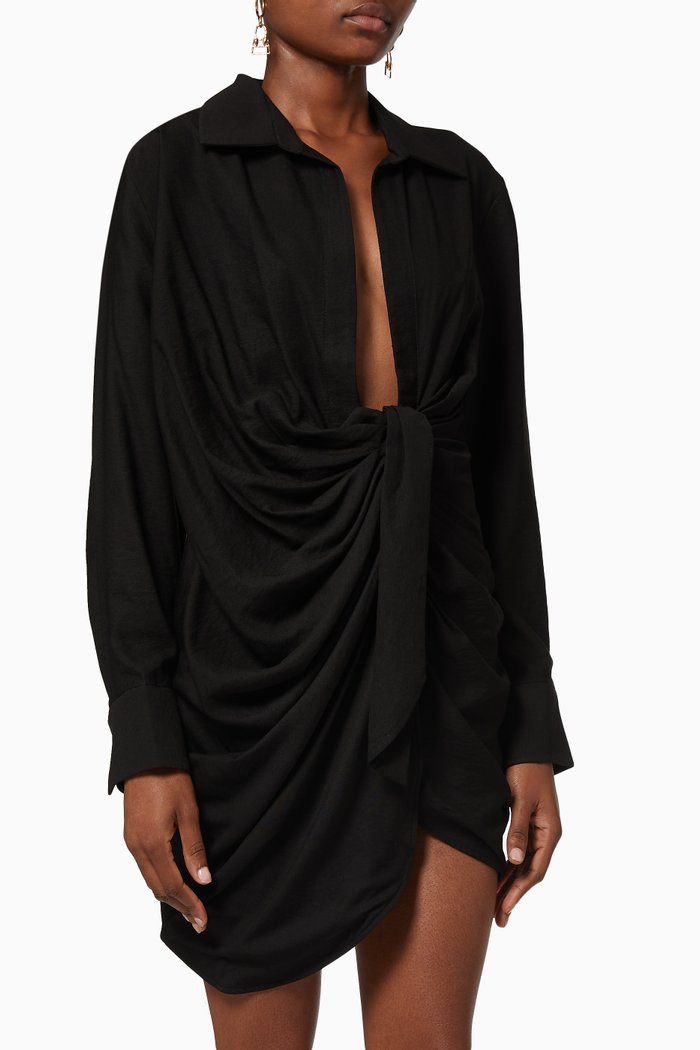 

La Robe Bahia in Viscose-Blend, Black