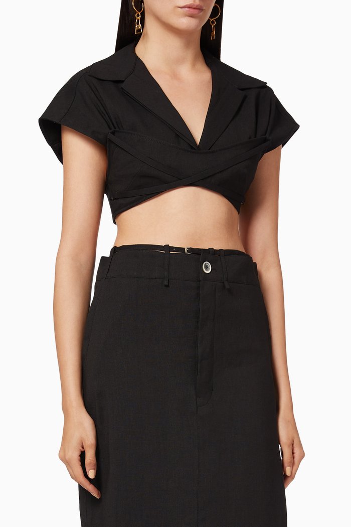 

Le Haut Santon in Hemp-Wool Blend, Black