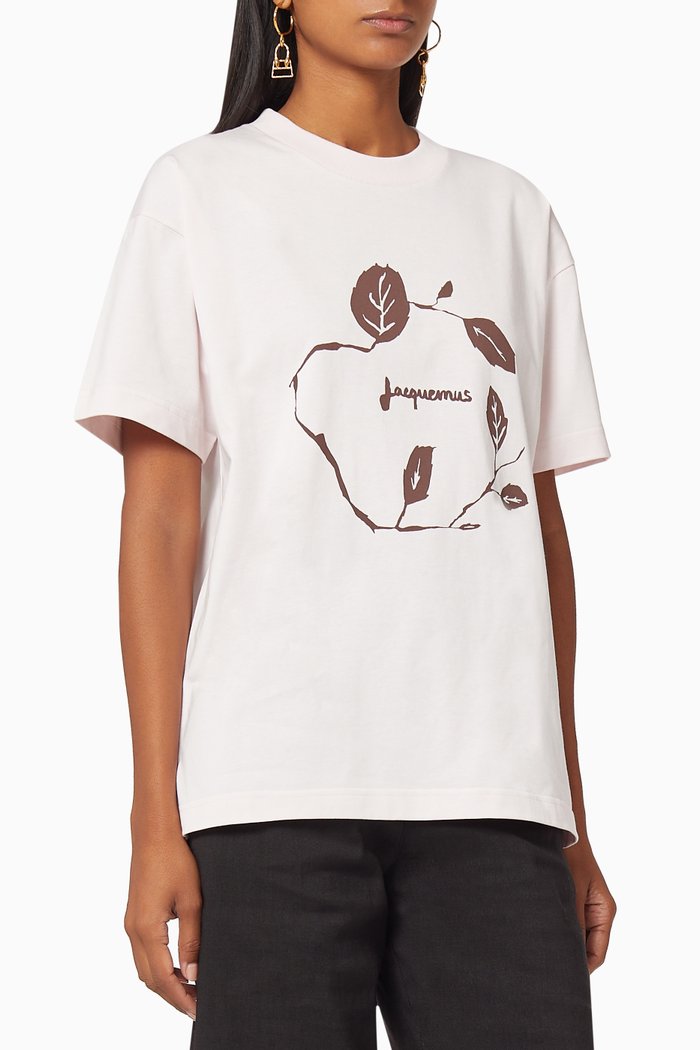 

Le T-shirt Jean in Cotton, Pink