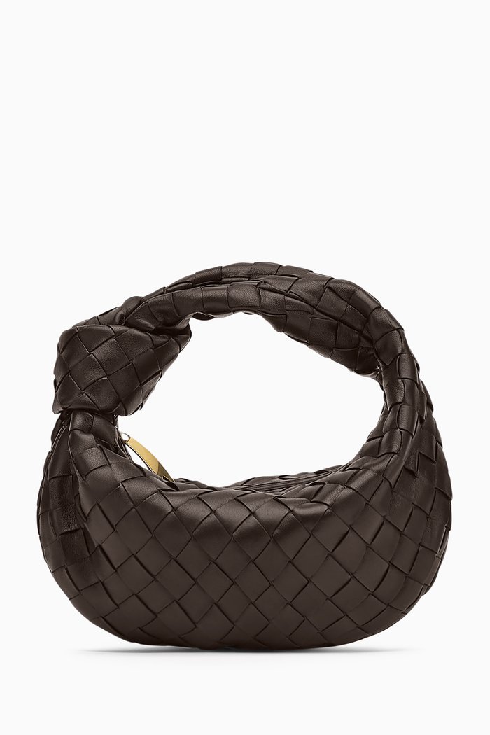 

The Mini Jodie Bag in Intrecciato Nappa, Brown
