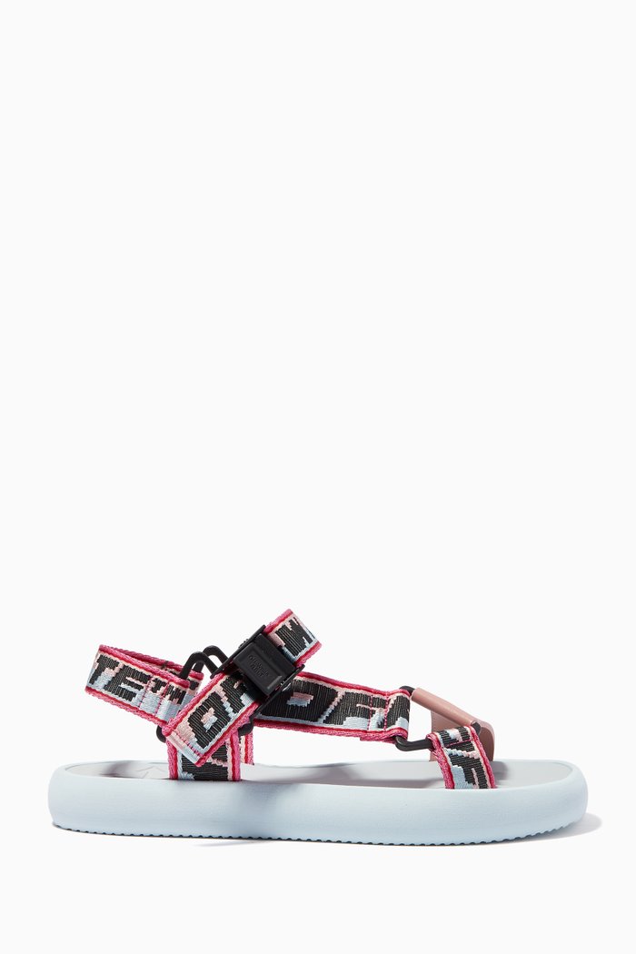 

Trek Sandals in Nylon Blend, Pink