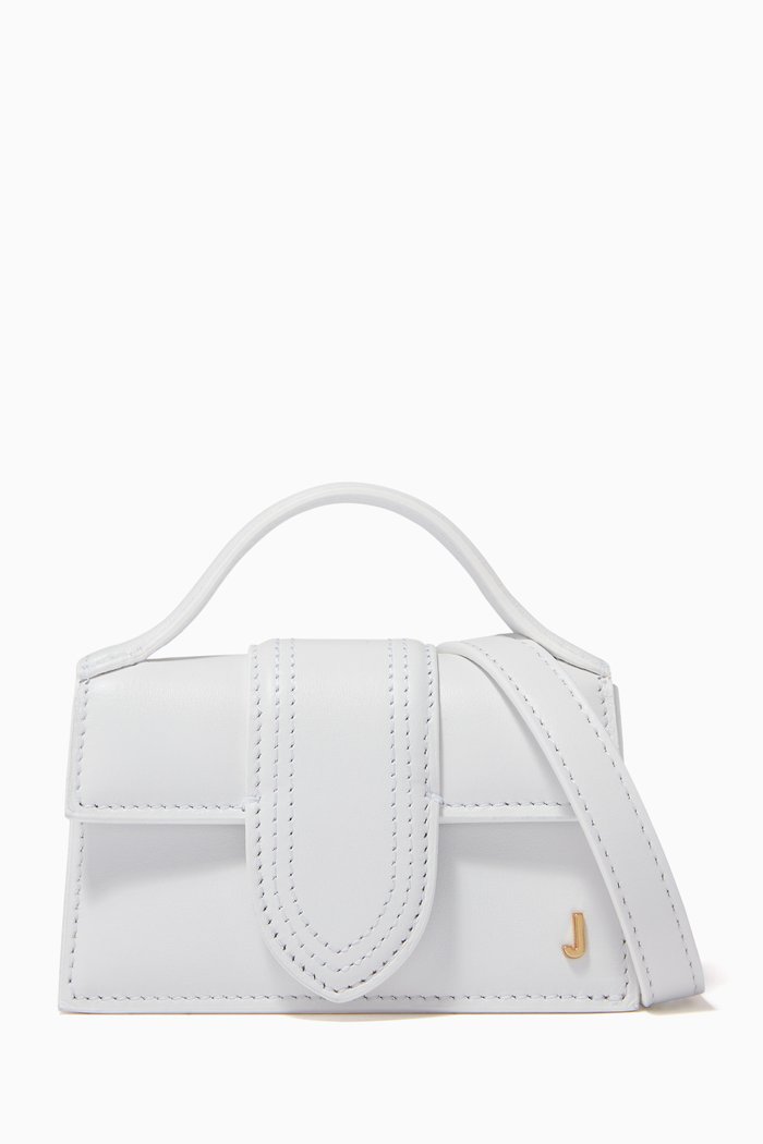 

Le Petit Bambino Bag in Leather, White