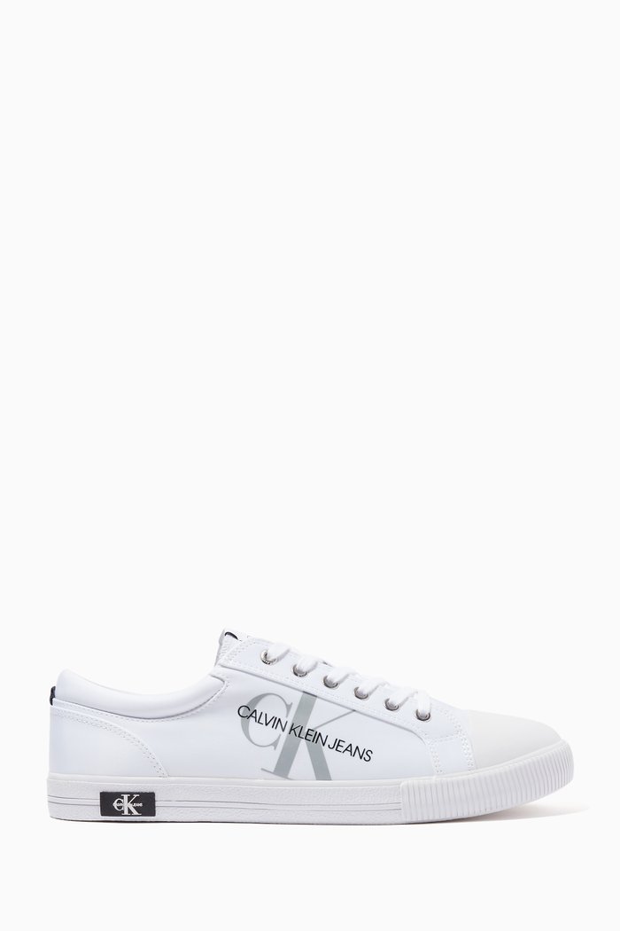 

Low-top Logo Sneakers, White