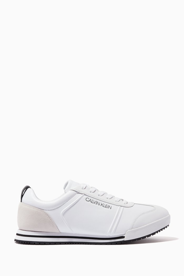 

Low-top Logo Sneakers, White