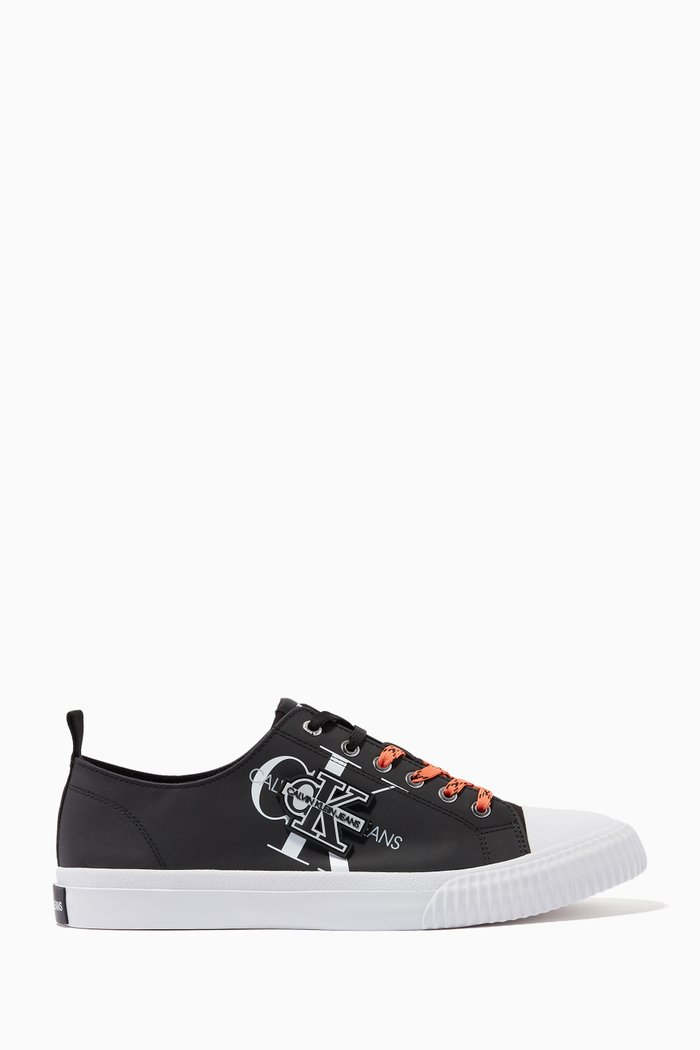 

Toecap Logo Sneakers, Black