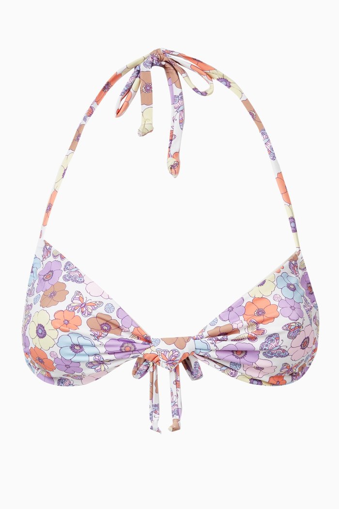 

Gabe Halter String Bikini Top, Multicolour
