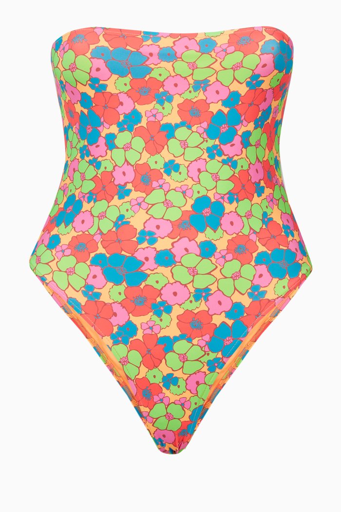 

Stella Strapless One Piece Swimsuit, Multicolour