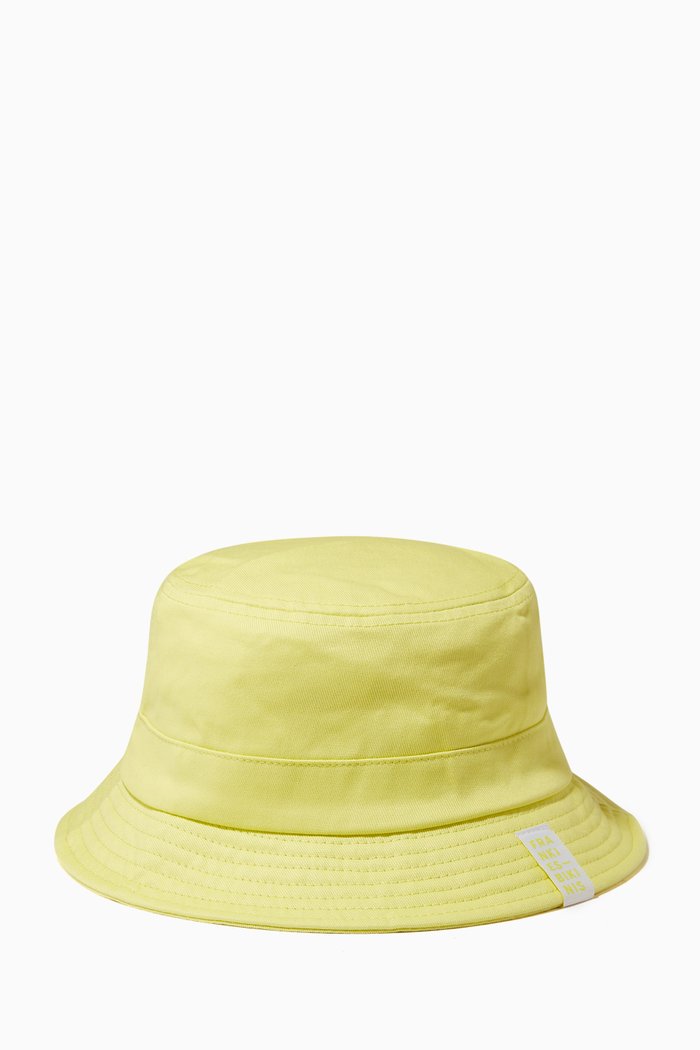 

Jax Bucket Hat in Cotton, Yellow